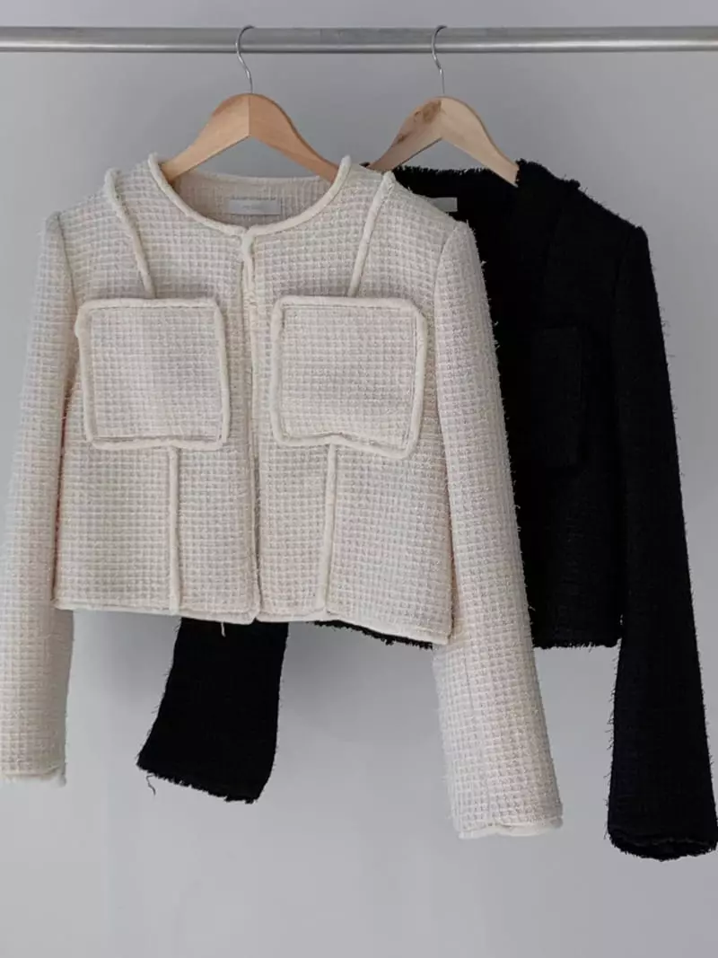 Pin Code - Korean Women Fashion - #momslook - Fringe Jacket - 8