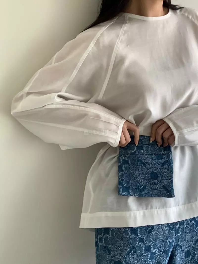 Pin Code - Korean Women Fashion - #momslook - Stitch Blouse