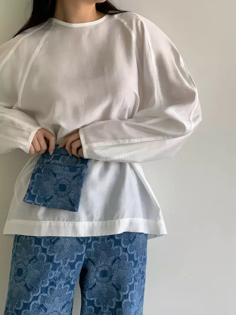 Pin Code - Korean Women Fashion - #momslook - Stitch Blouse - 5