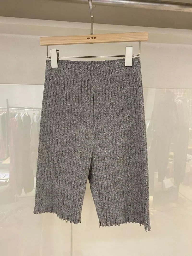 Pin Code - Korean Women Fashion - #momslook - Salt Shorts - 5