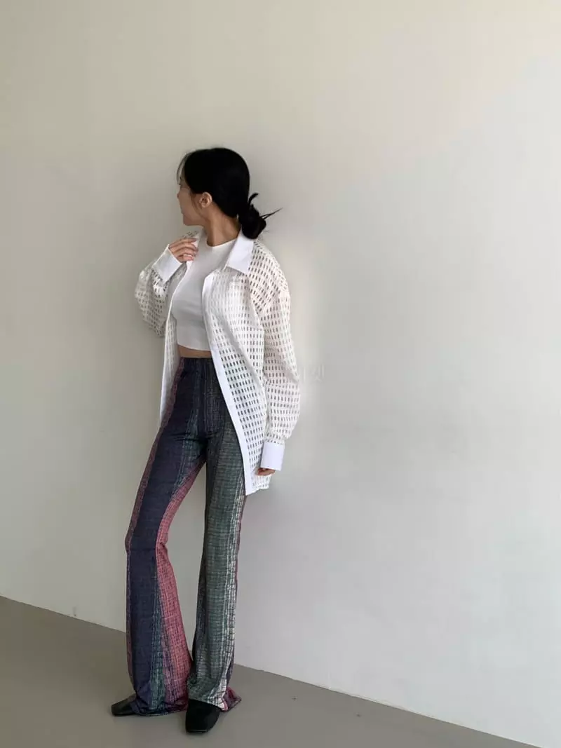 Pin Code - Korean Women Fashion - #momslook - Nat Shirt - 2