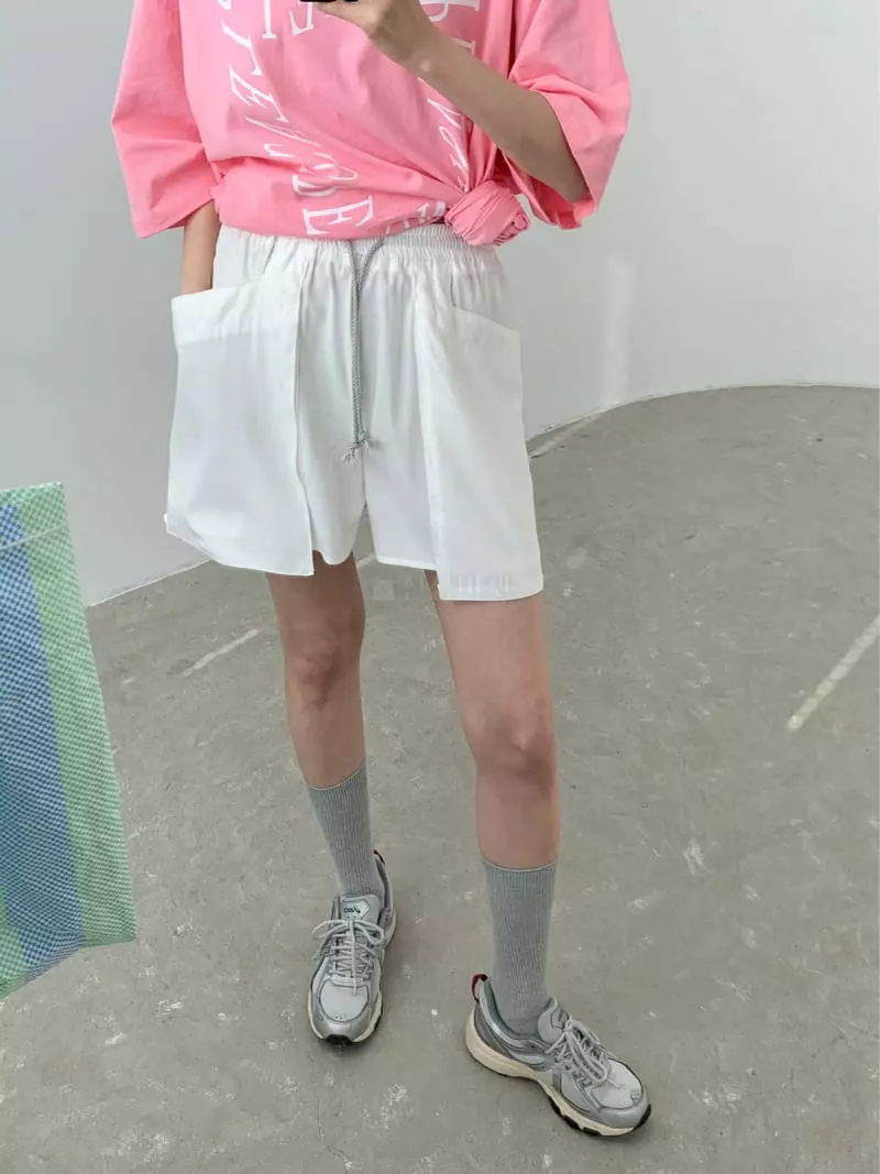 Pin Code - Korean Women Fashion - #romanticstyle - Pocket Shorts - 2