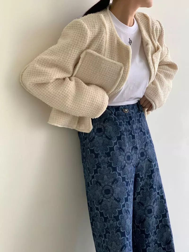 Pin Code - Korean Women Fashion - #shopsmall - Fringe Jacket - 5