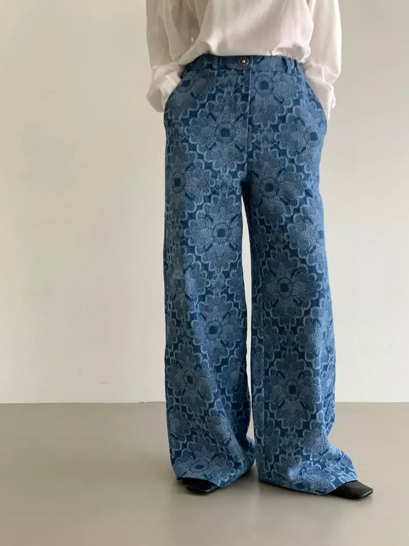Pin Code - Korean Women Fashion - #vintagekidsstyle - Peace Jeans - 2