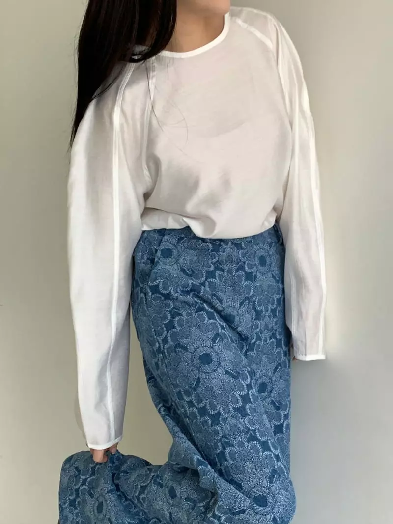 Pin Code - Korean Women Fashion - #womensfashion - Stitch Blouse - 8