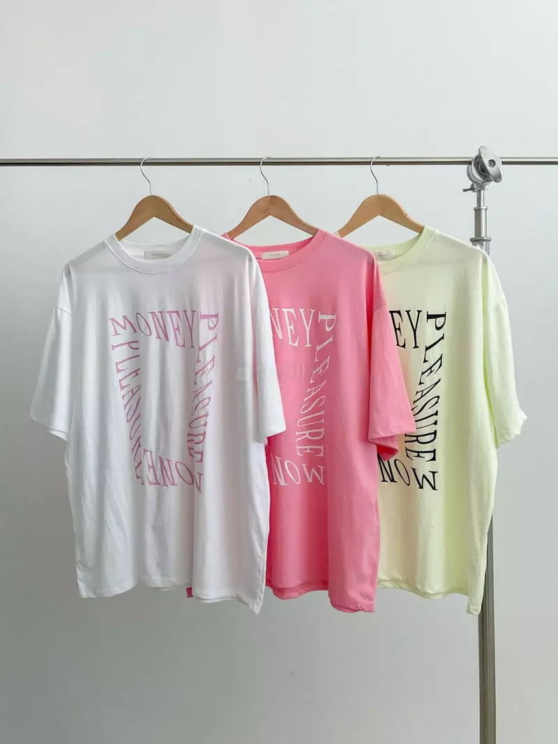 Pin Code - Korean Women Fashion - #womensfashion - Money Box Tee - 3