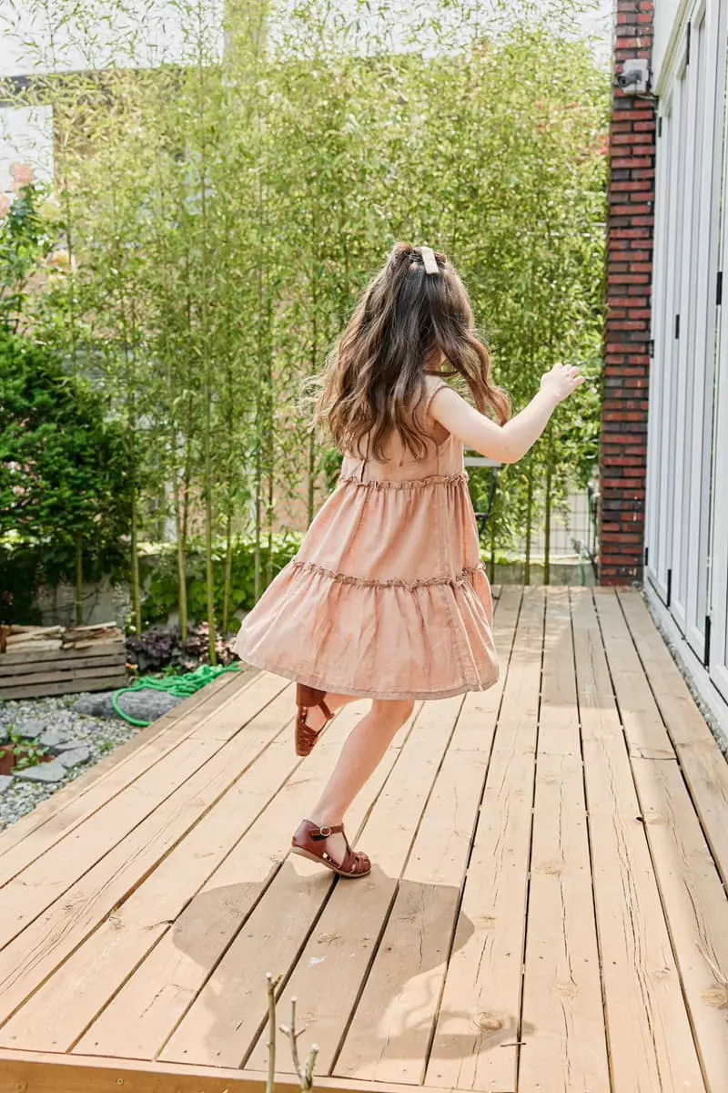 Pink Berry - Korean Children Fashion - #childofig - Beach One-piece with Hairpin - 10