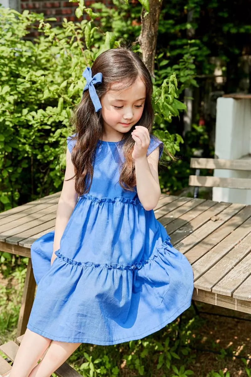 Pink Berry - Korean Children Fashion - #kidsshorts - Beach One-piece with Hairpin