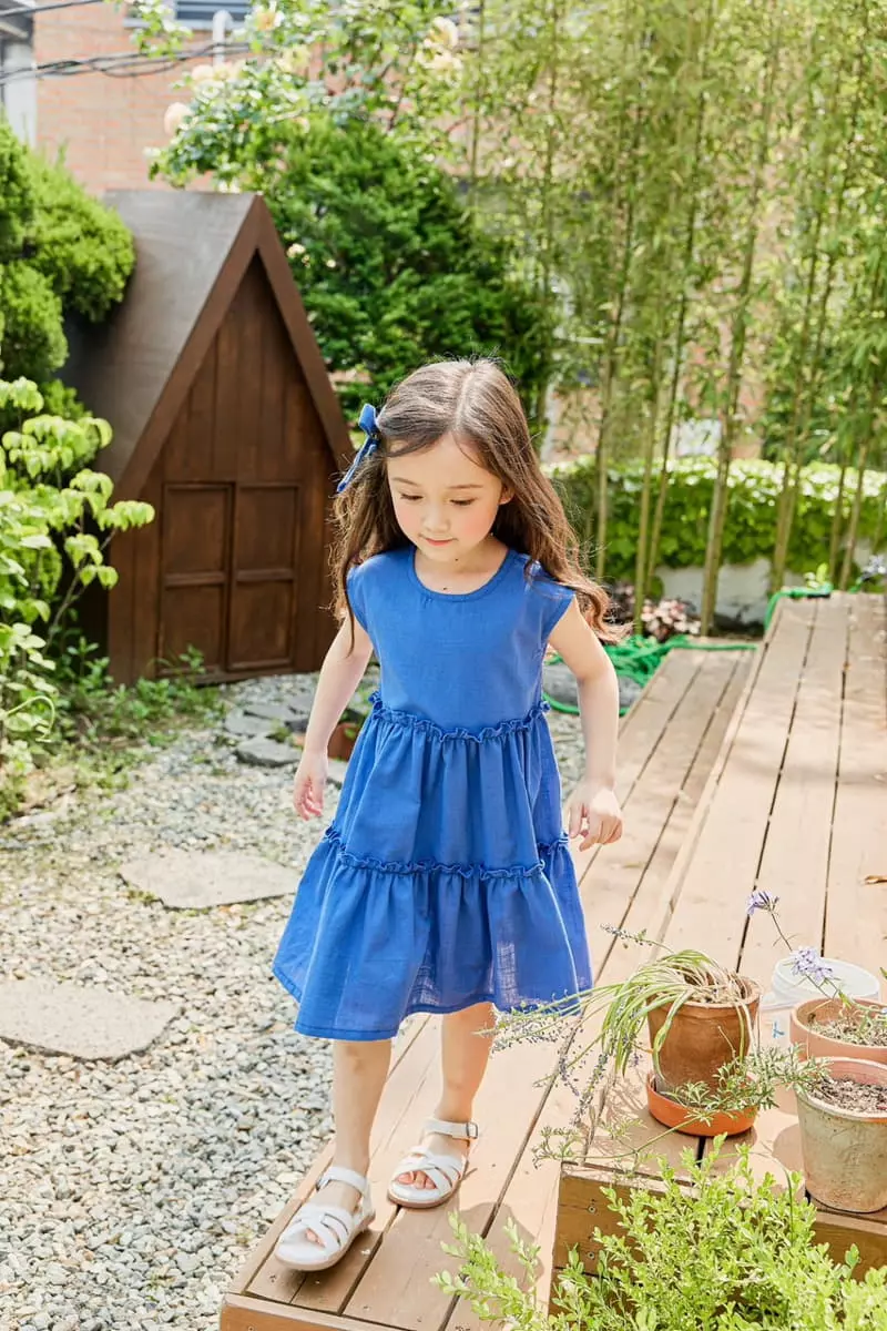 Pink Berry - Korean Children Fashion - #kidsstore - Beach One-piece with Hairpin - 2