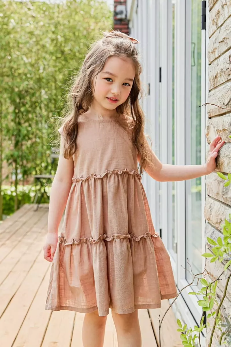 Pink Berry - Korean Children Fashion - #magicofchildhood - Beach One-piece with Hairpin - 6