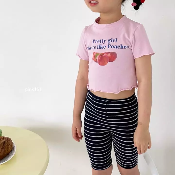 Pink151 - Korean Children Fashion - #Kfashion4kids - Rib Shorts Leggings - 12