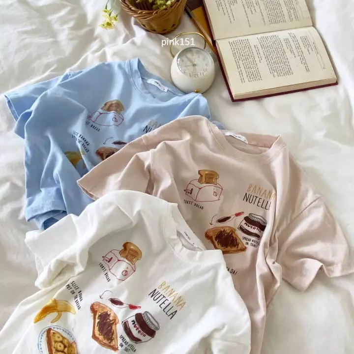Pink151 - Korean Children Fashion - #childofig - Nutella Tee with Mom - 6
