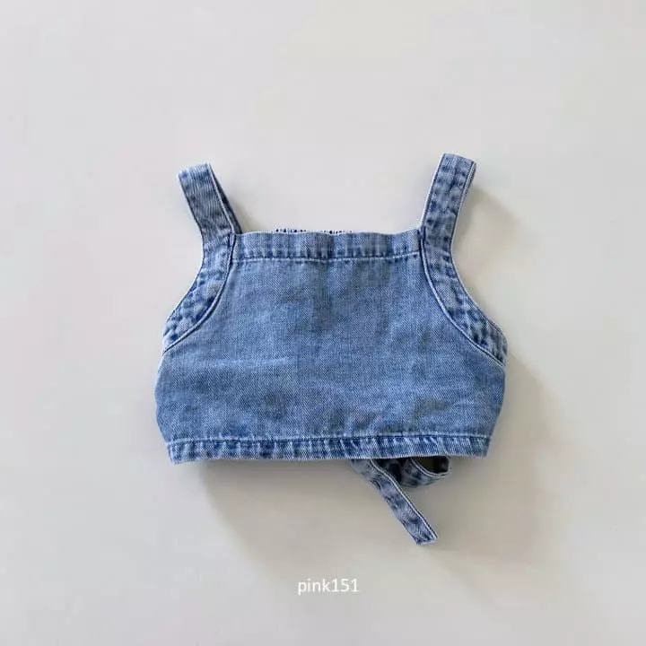Pink151 - Korean Children Fashion - #kidsstore - Stone Denim Vest - 5