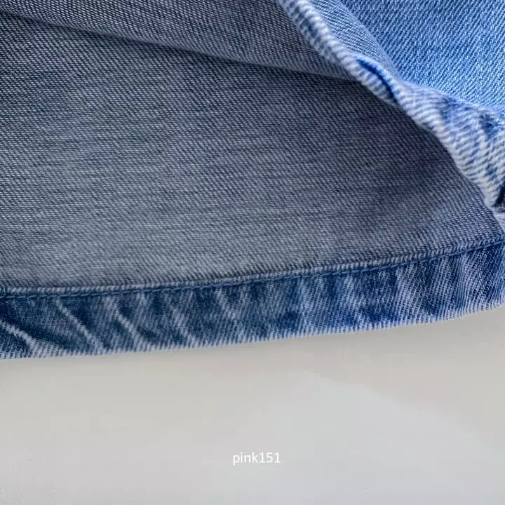 Pink151 - Korean Children Fashion - #kidsshorts - Stone Denim Shorts - 4