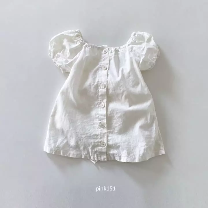 Pink151 - Korean Children Fashion - #littlefashionista - Ribbon One-piece - 4