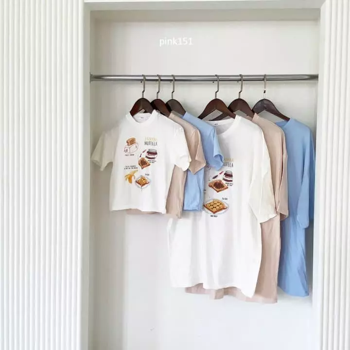 Pink151 - Korean Children Fashion - #prettylittlegirls - Nutella Tee with Mom - 2
