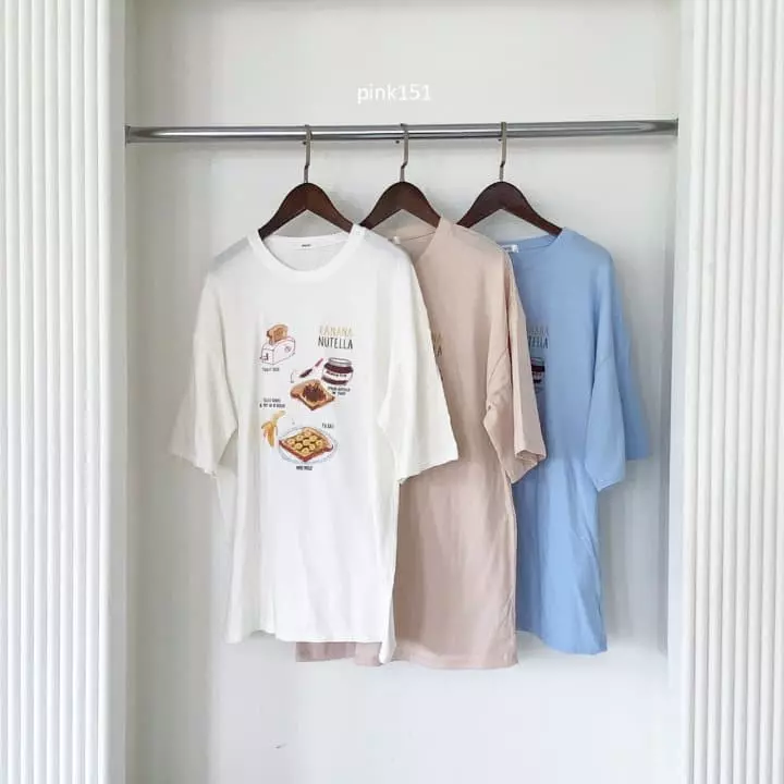 Pink151 - Korean Children Fashion - #todddlerfashion - Nutella Tee with Mom - 4