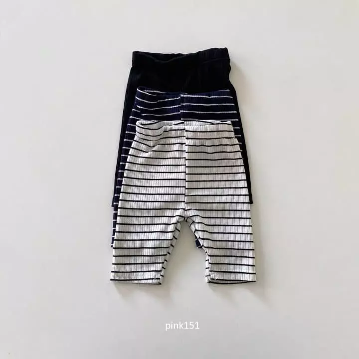 Pink151 - Korean Children Fashion - #toddlerclothing - Rib Shorts Leggings - 2