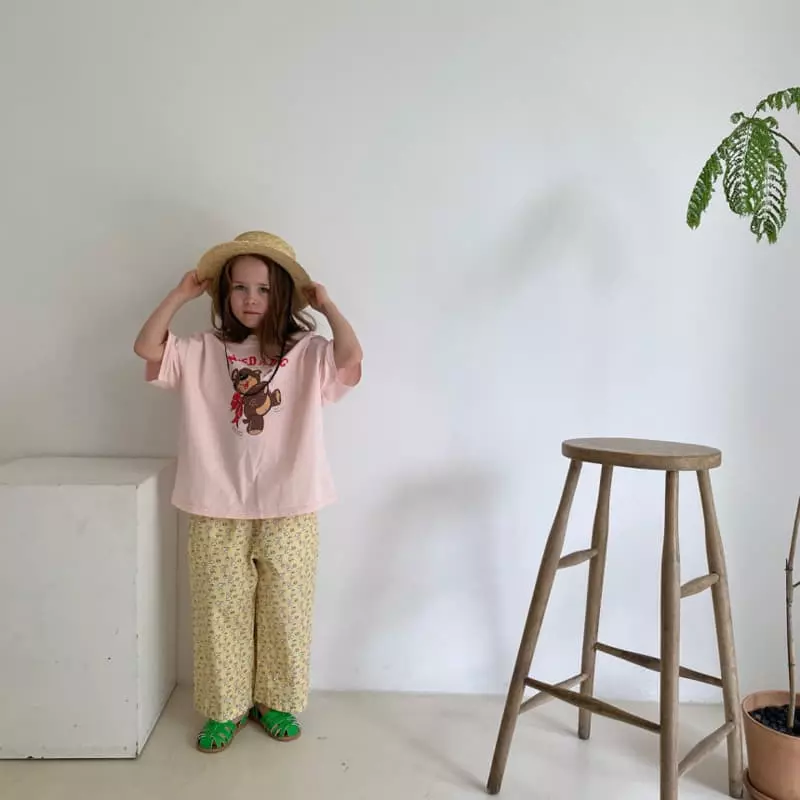 Plan B - Korean Children Fashion - #childofig - Red Ribbon Tee