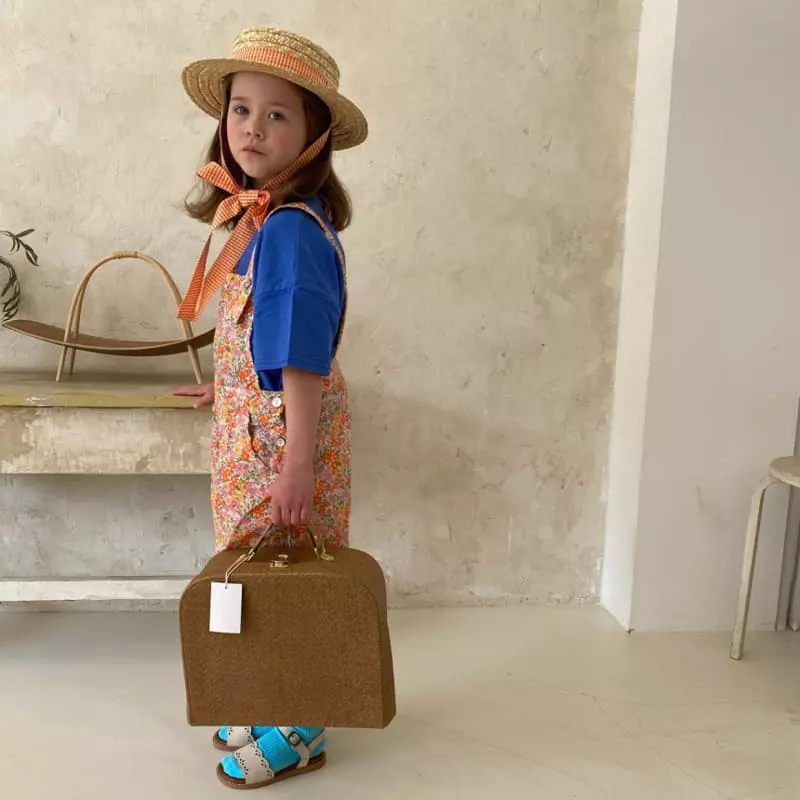 Plan B - Korean Children Fashion - #childofig - Flower Overalls - 10