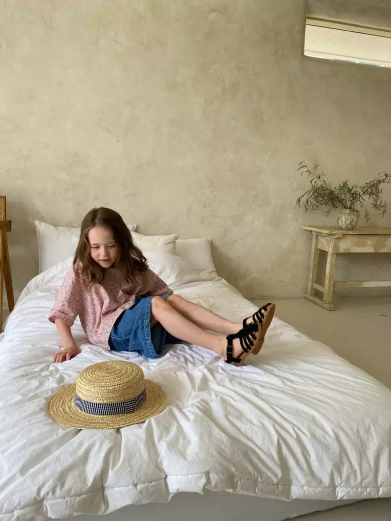 Plan B - Korean Children Fashion - #childofig - Denim Slit Shorts - 5