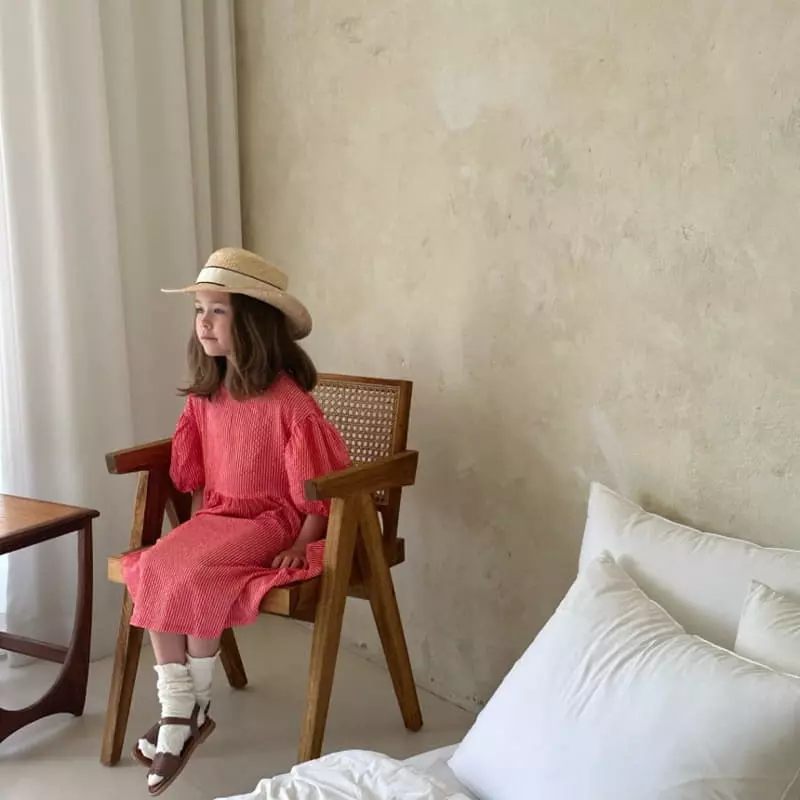 Plan B - Korean Children Fashion - #childofig - Stripes One-piece - 4