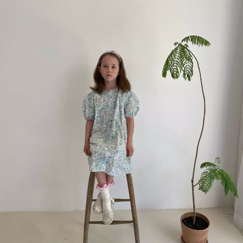 Plan B - Korean Children Fashion - #childrensboutique - Water Paint One-piece - 3