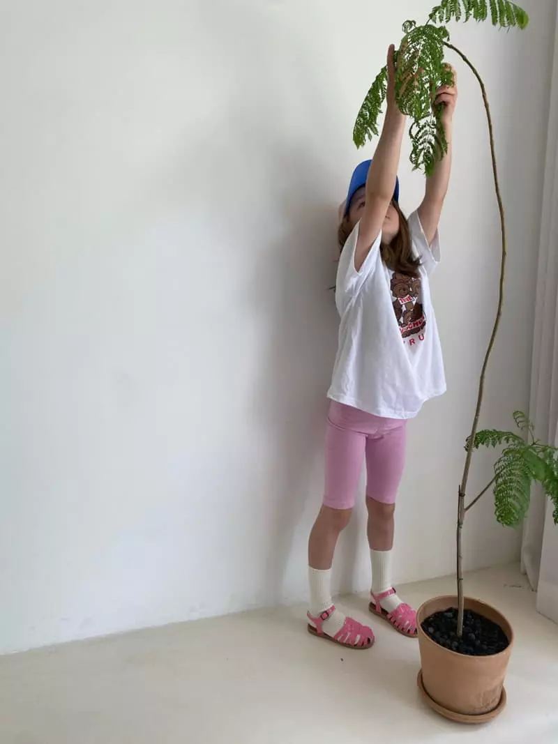 Plan B - Korean Children Fashion - #fashionkids - School Cool Bear Tee - 3