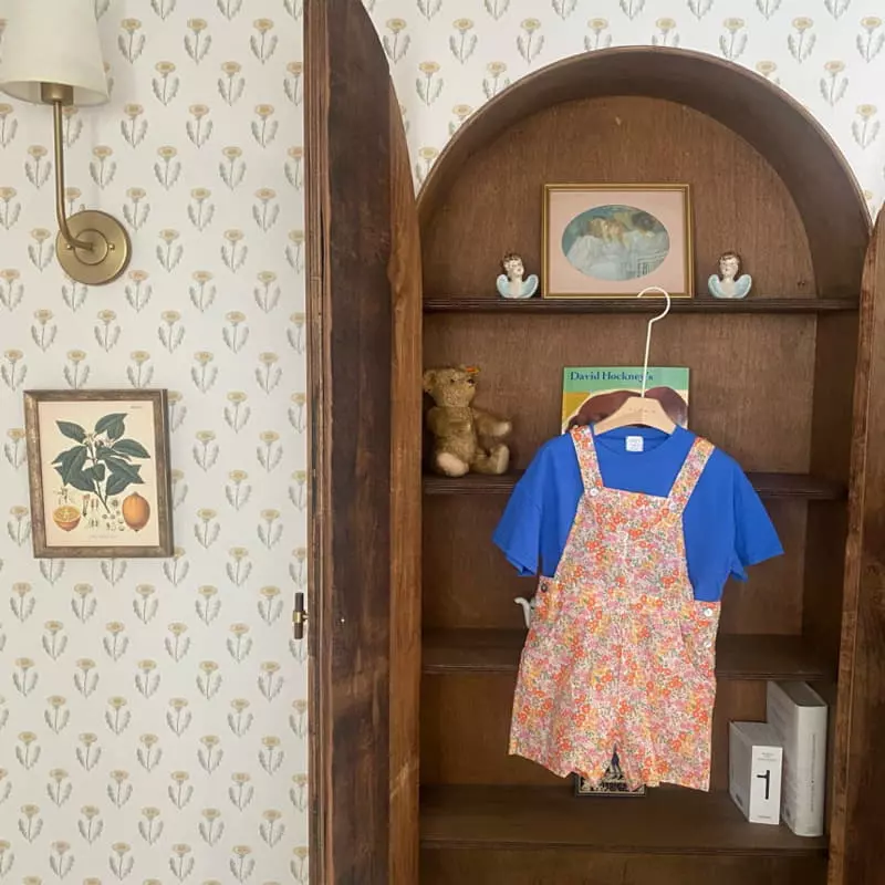 Plan B - Korean Children Fashion - #fashionkids - Flower Overalls