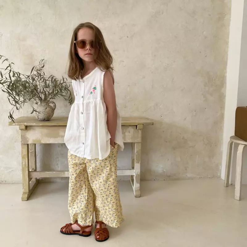Plan B - Korean Children Fashion - #fashionkids - Layered Sleeveless Blouse - 12