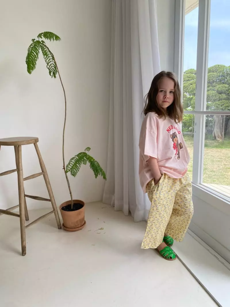 Plan B - Korean Children Fashion - #kidsshorts - Red Ribbon Tee - 6