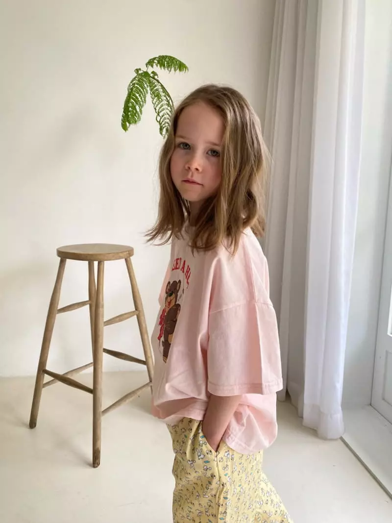 Plan B - Korean Children Fashion - #kidsstore - Red Ribbon Tee - 7