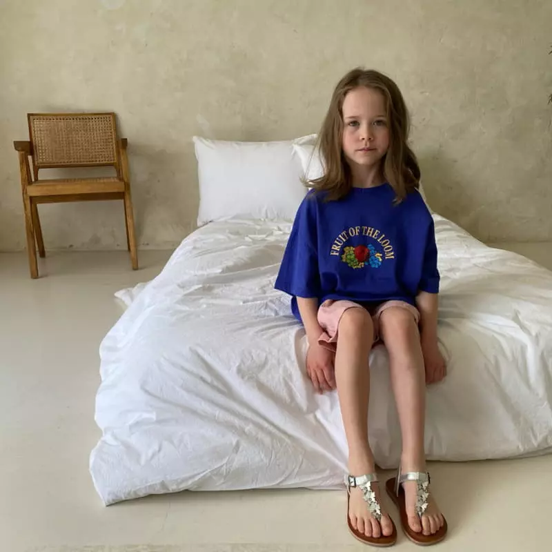 Plan B - Korean Children Fashion - #kidsshorts - Fruit Bucket Tee - 4