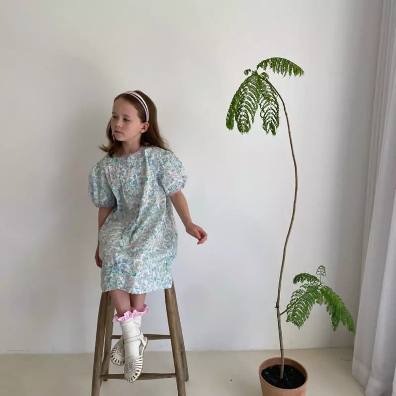 Plan B - Korean Children Fashion - #littlefashionista - Water Paint One-piece - 11