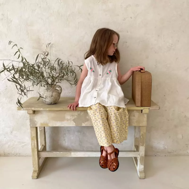 Plan B - Korean Children Fashion - #prettylittlegirls - Layered Sleeveless Blouse - 6