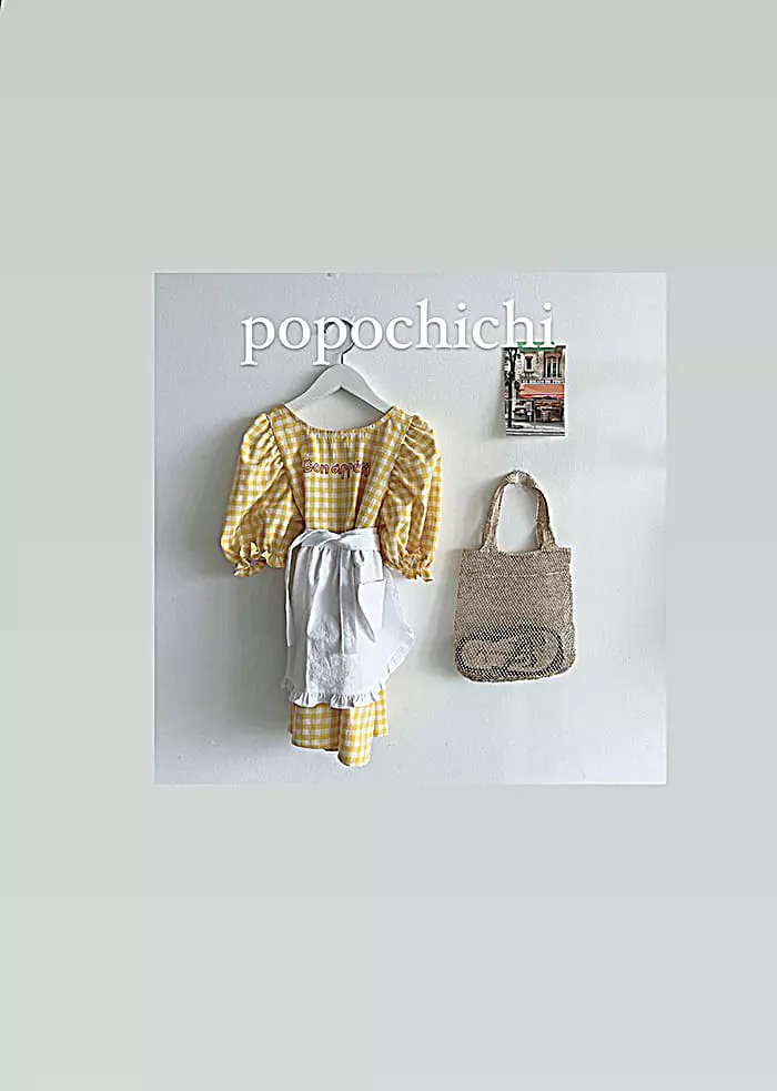 Popochichi - Korean Children Fashion - #childrensboutique - Kitchen One-piece - 7