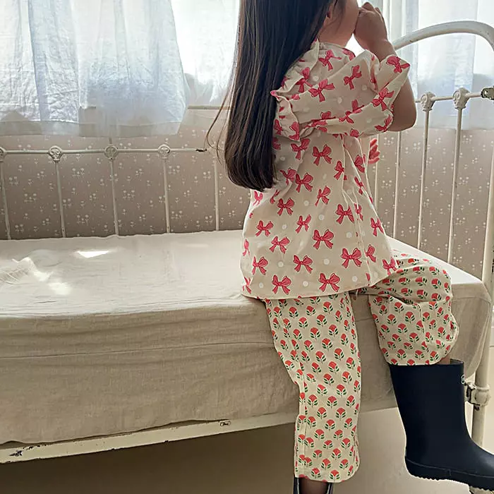 Popochichi - Korean Children Fashion - #designkidswear - Carnation Pants - 5