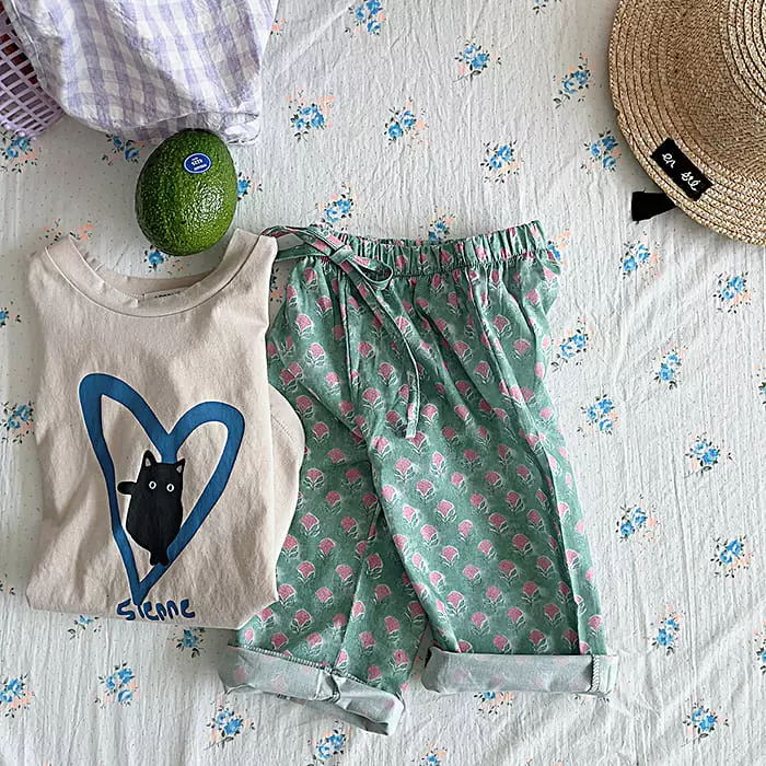 Popochichi - Korean Children Fashion - #kidsshorts - Carnation Pants - 8