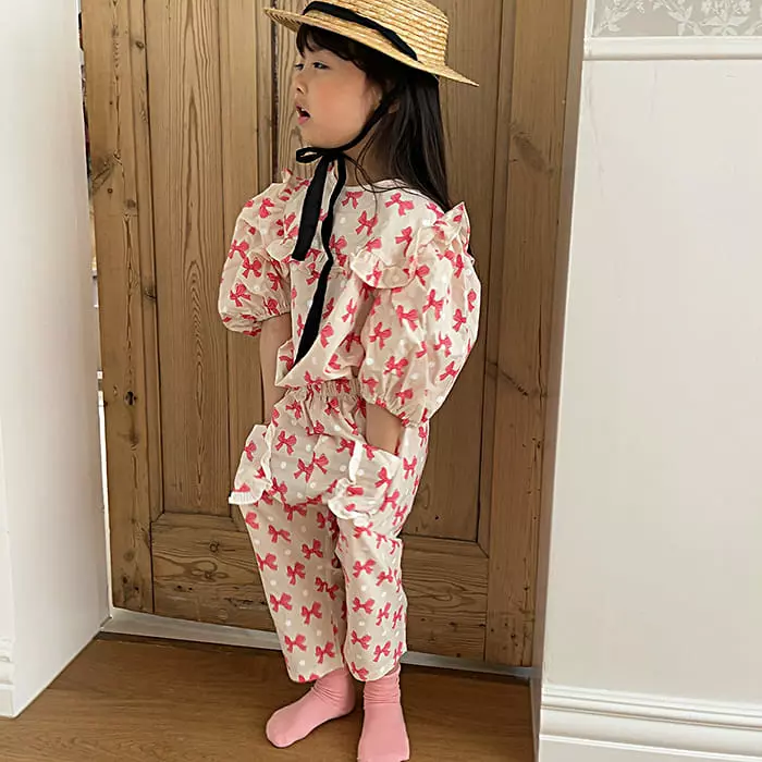 Popochichi - Korean Children Fashion - #kidsstore - Ribbon Pants - 7
