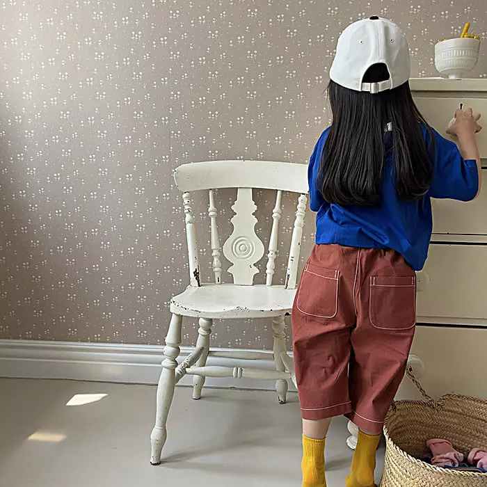 Popochichi - Korean Children Fashion - #littlefashionista - White Pants - 5
