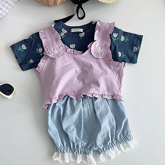 Popochichi - Korean Children Fashion - #magicofchildhood - Bustier - 9