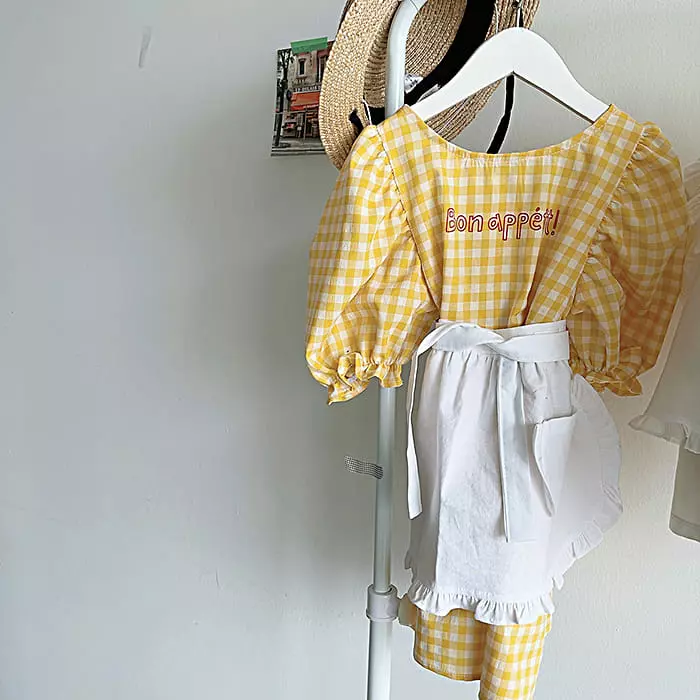 Popochichi - Korean Children Fashion - #minifashionista - Kitchen One-piece - 4