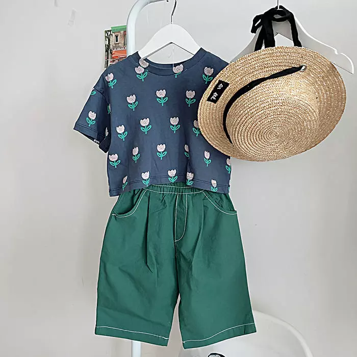 Popochichi - Korean Children Fashion - #todddlerfashion - Tulip Tee - 8