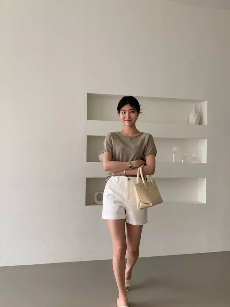 Proper - Korean Women Fashion - #womensfashion - Bian Knit Tee - 4