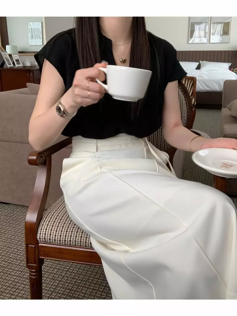 Proper - Korean Women Fashion - #momslook - Maan Skirt - 7