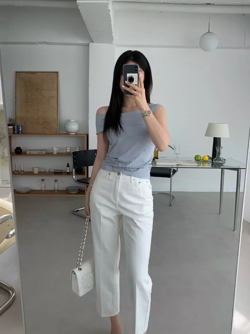 Proper - Korean Women Fashion - #momslook - Lusy Tee - 8