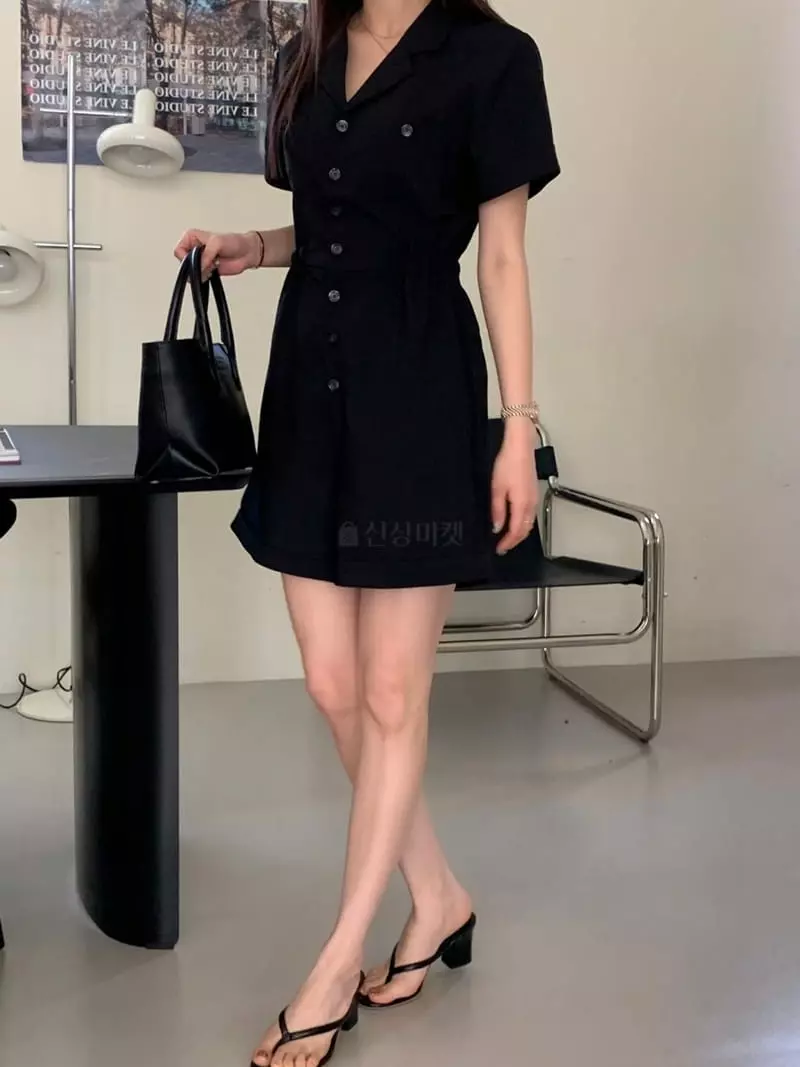 Proper - Korean Women Fashion - #momslook - Holly Jumpsuit - 11