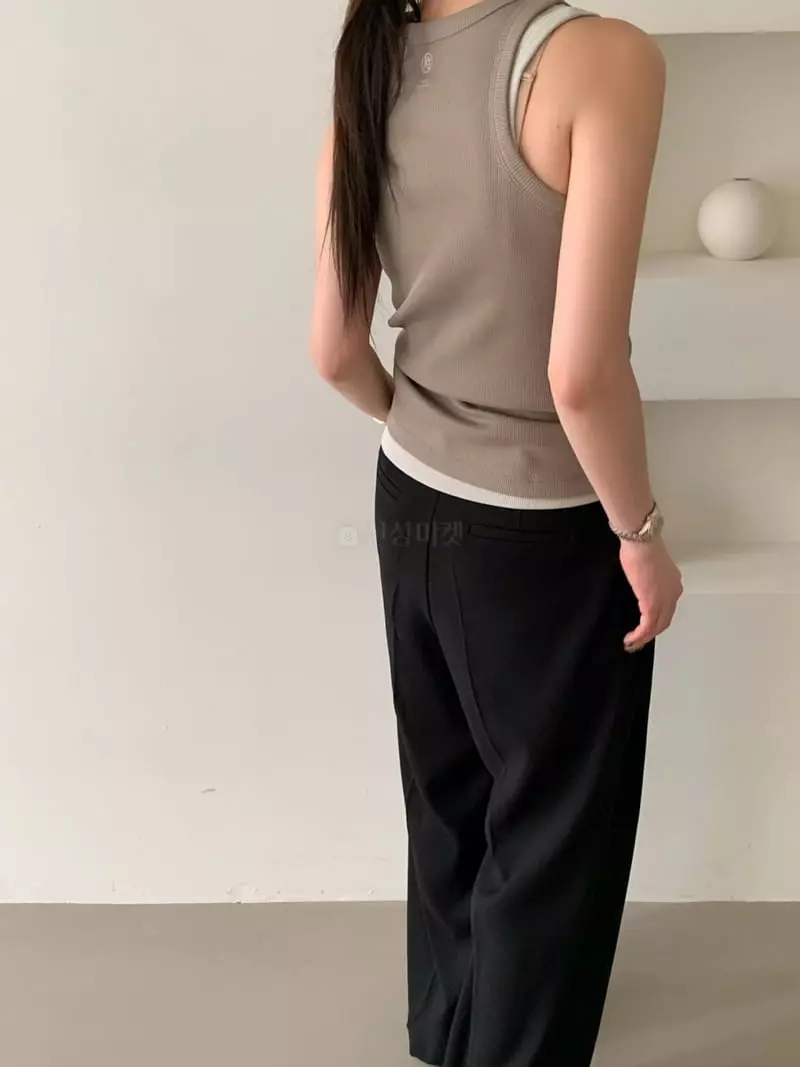 Proper - Korean Women Fashion - #momslook - Cozy Sleeveless - 9