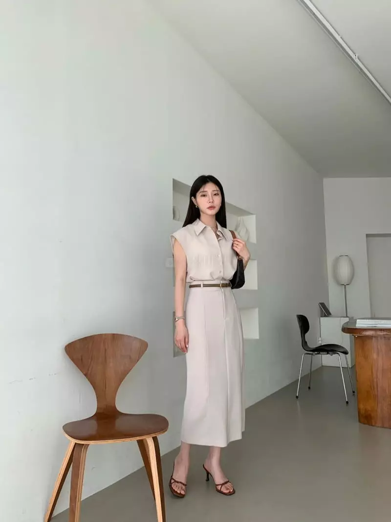 Proper - Korean Women Fashion - #momslook - Joel Skirt - 9