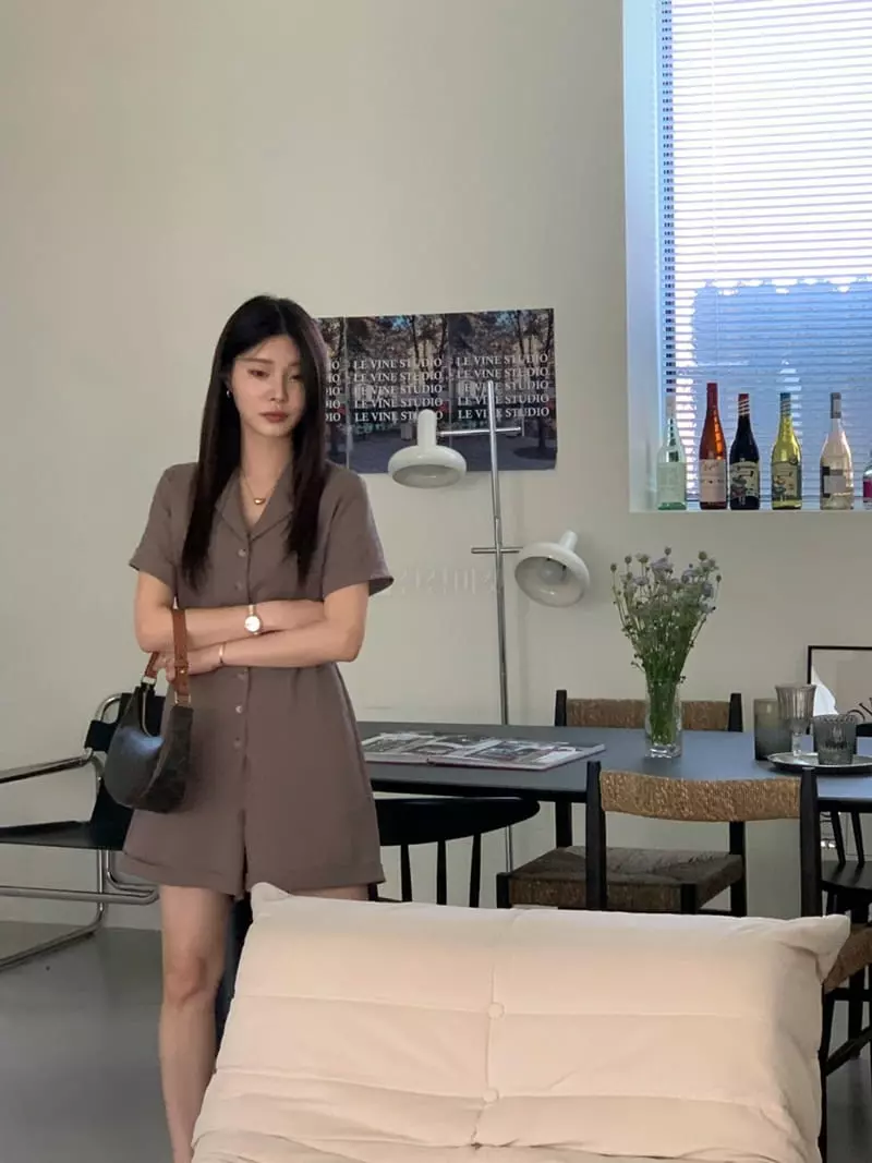 Proper - Korean Women Fashion - #pursuepretty - Holly Jumpsuit - 5